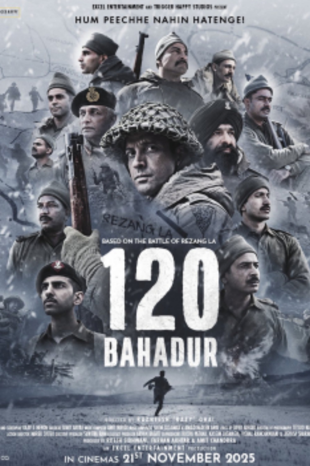 120 Bahadur movies Poster