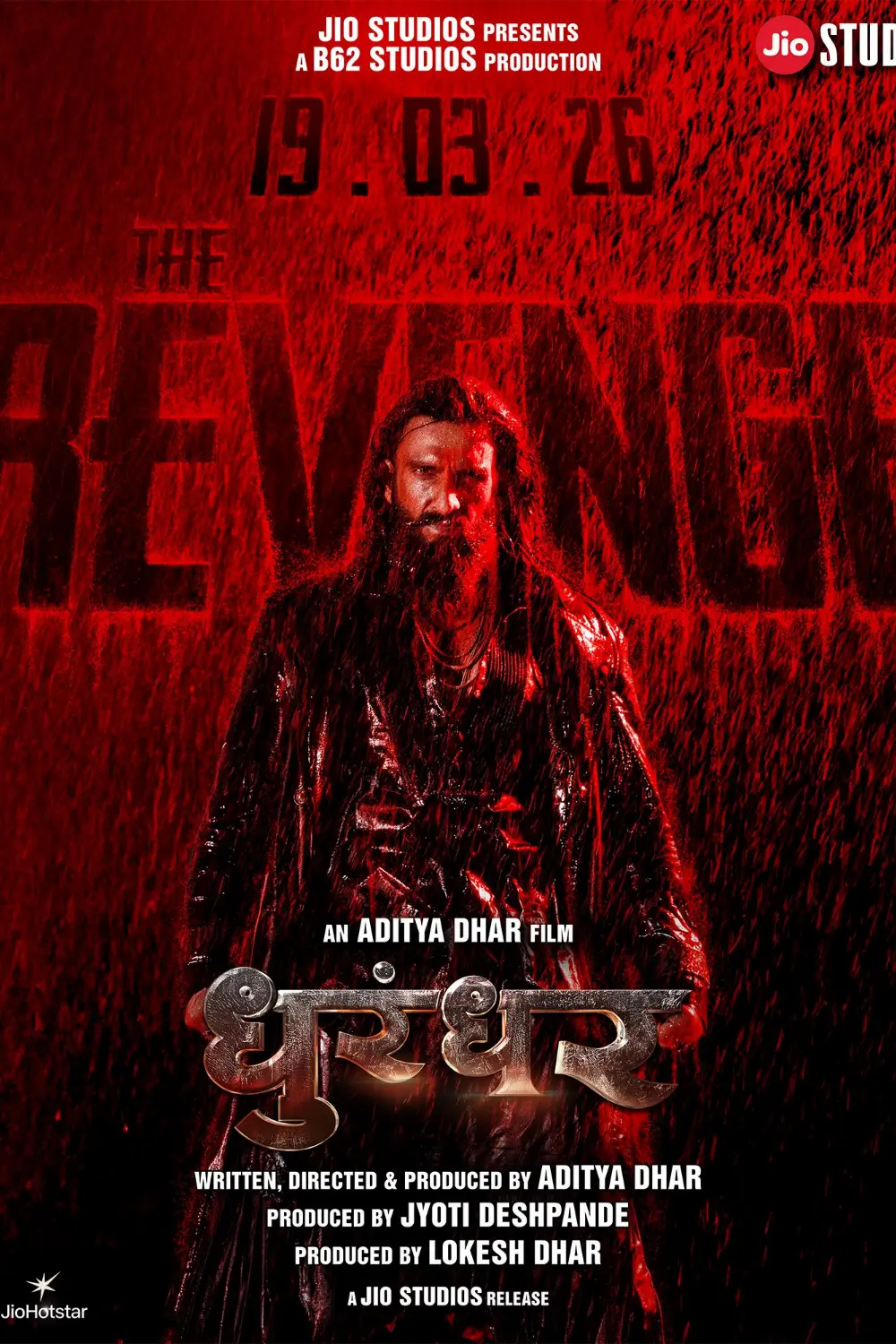 Dhurandhar 2, Dhurandhar: The Revenge movies Poster